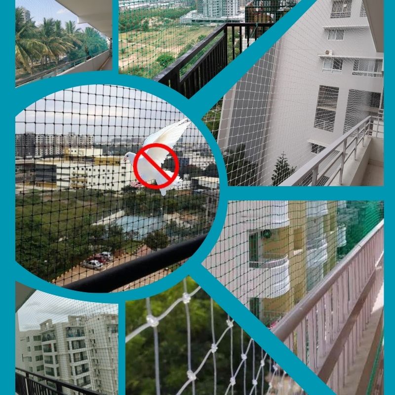 Pigeon Safety Nets for Balconies