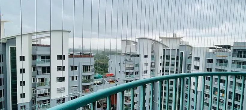 Invisible Grills for Balcony