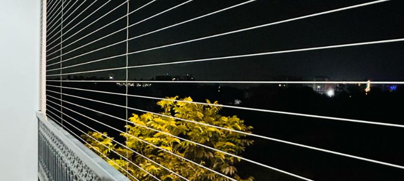 Invisible Grills for Balcony